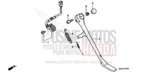 BEQUILLE VT1100C3X de 1999